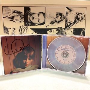 Taylor Swift Midnights Signed CD - Moonstone Blue